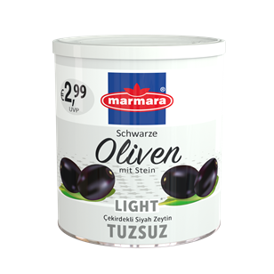 Whole Black Olives (Salt Reduced)