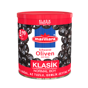 Klasik Whole Black Olives