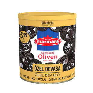 Özel Devasa Whole Black Olives