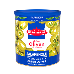Grüne Oliven (Mit Jalapeno)