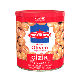 Klasik Çizik Yeşil Zeytin